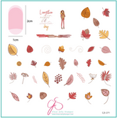 Lengthen Night and Shorten Day (CjS-271) -  CJS Medium Stamping Plate